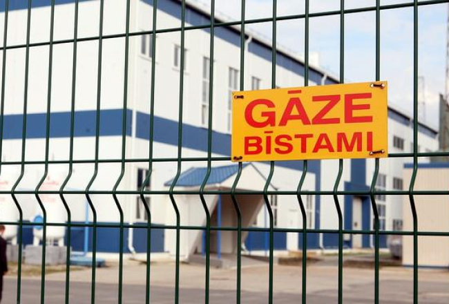 A/s "Latvijas gāze" Inčukalna pazemes gāzes krātuves teritorija. Foto: Krists Spruksts, LETA