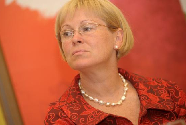 Bijusī kultūras ministre Žaneta Jaunzeme-Grende. Foto: Ieva Lūka, LETA