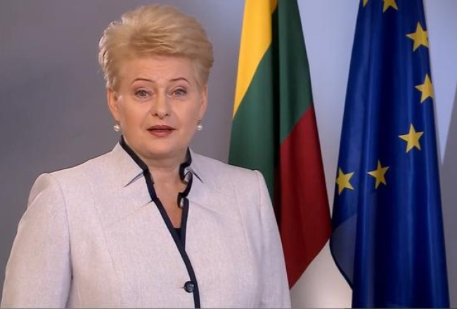 Lietuvas prezidente Daļa Grībauskaite.