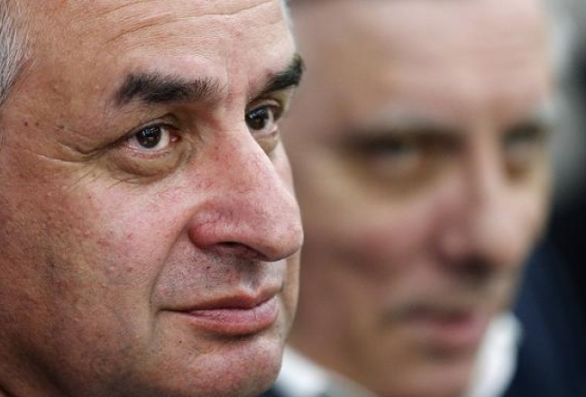 Jaunievēlētais Abhāzijas prezidents Rauls Hadžimba. Foto: ITAR-TASS/LETA