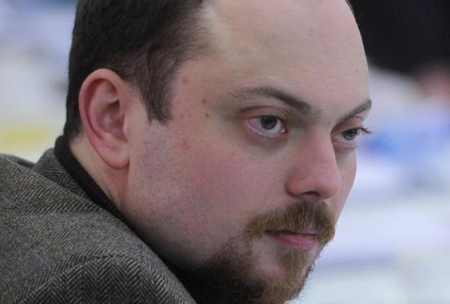 Krievijas opozīcijas politiķis Vladimirs Kara-Murza. Foto: ITAR-TASS/LETA