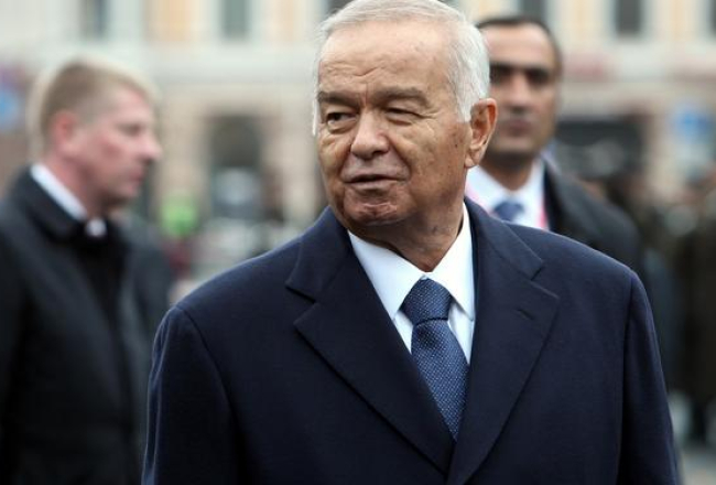 Autoritārais Uzbekistānas prezidents Islams Karimovs šogad bija vizītē Latvijā, kur viņu uzņēma prezidents Andris Bērziņš. Foto: Edijs Pālens, LETA