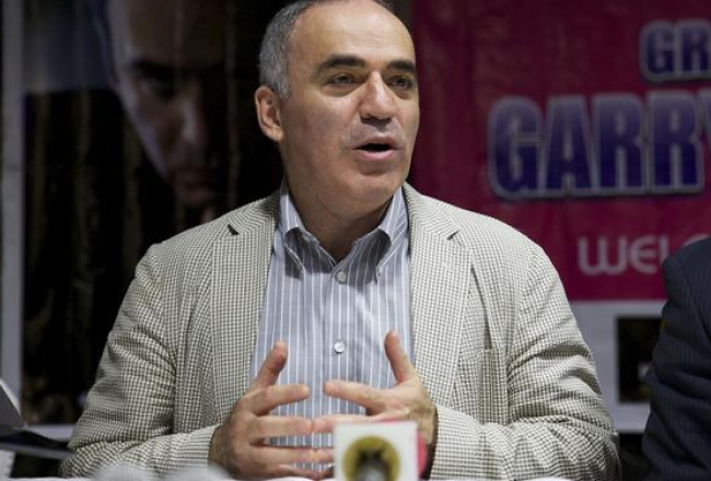 Garijs Kasparovs. Foto: AFP/LETA