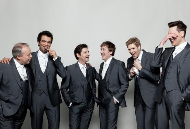 Grupa "The King's Singers". Publicitātes foto