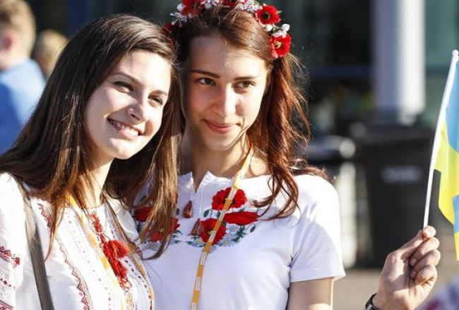 8.Pasaules koru olimpiādes dalībnieces no Ukrainas. Foto: Emīls Desjatņikovs, F64