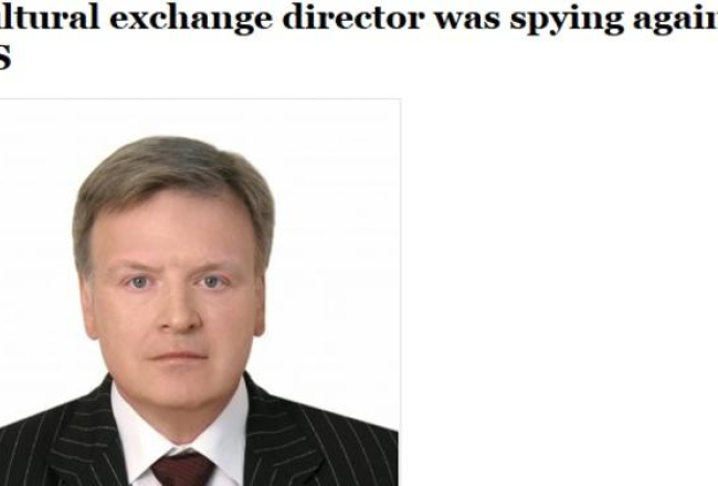 Jurija Zaiceva portrets avīzē "The Washington Post".