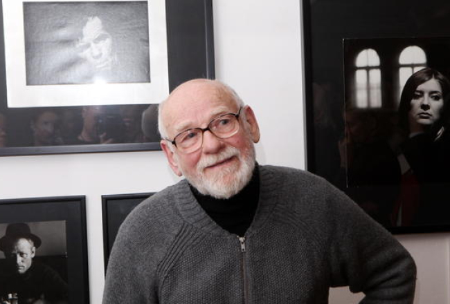 Fotogrāfs Gunārs Binde. Foto Edijs Pālens, LETA