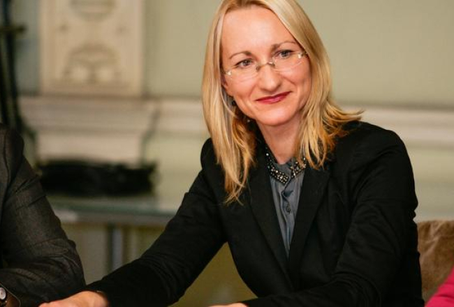 Kultūras ministre Dace Melbārde. Foto: Lauris Aizupietis, F64