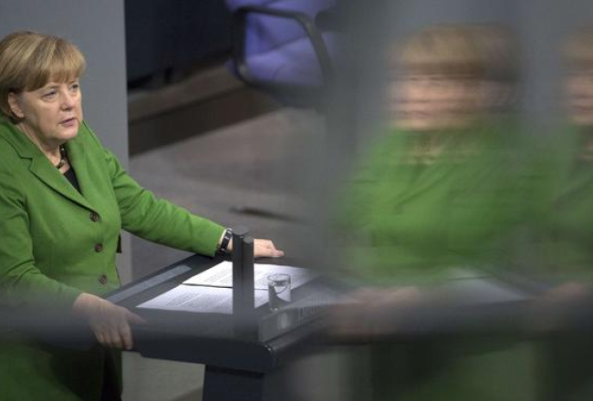 Vācijas kanclere Angela Merkele. Foto: AFP/LETA