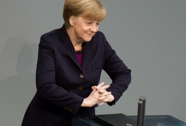 Vācijas kanclere Angela Merkele. Foto: AFP/LETA