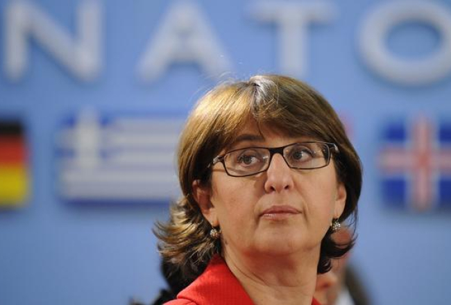 Gruzijas ārlietu ministre Maija Pandžikidze. Foto: AFP/LETA