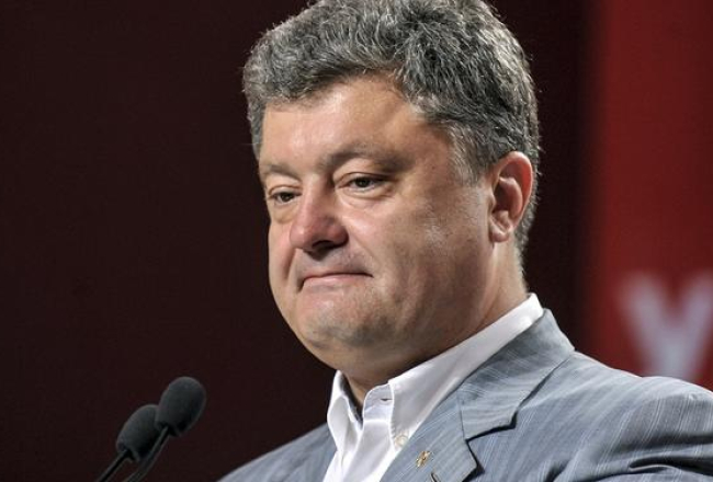 Ukrainas jaunievēlētais prezidents Petro Porošenko. Foto: ITAR-TASS/LETA