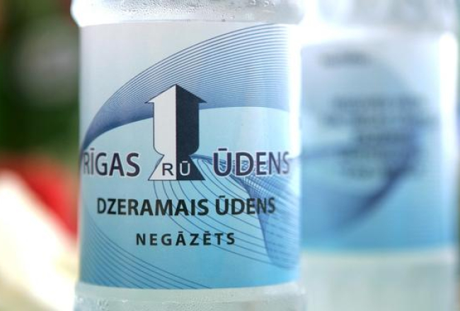 "Rīgas ūdens" dzeramais ūdens. Foto: Edijs Pālens, LETA
