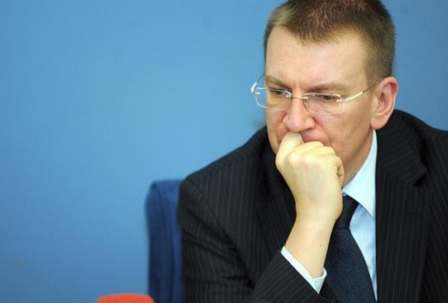 Ārlietu ministrs Edgars Rinkēvičs. Foto: Edijs Pālens, LETA