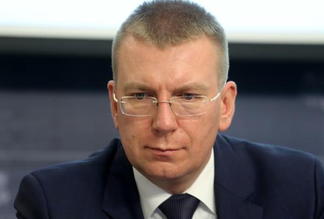 Ārlietu ministrs Edgars Rinkēvičs. Foto: Evija Trifanova, LETA