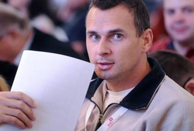 Ukraiņu kinorežisors Oļegs Sencovs. Foto no interneta