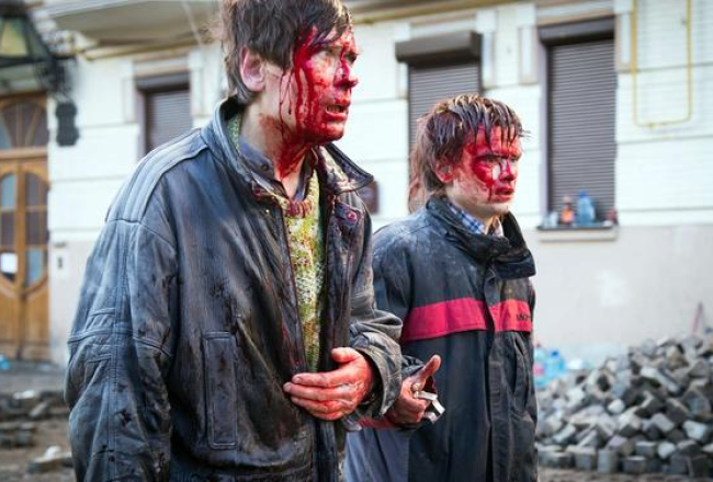 Tēvs un dēls. Foto: AFP/LETA