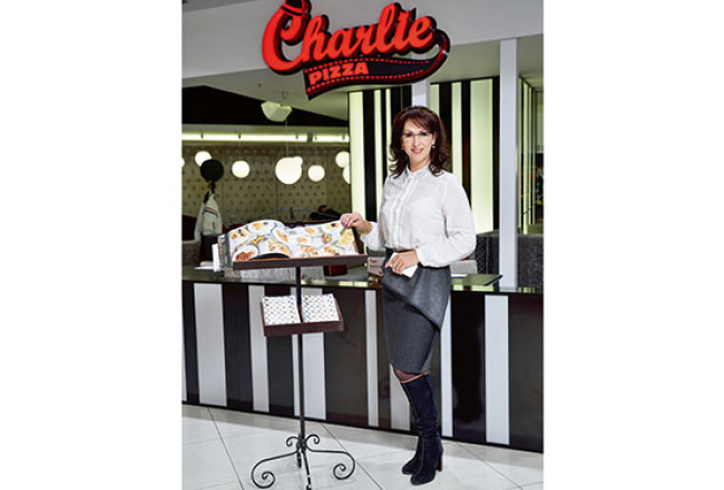 Lietuviešu restorānu ķēdes Charlie Pizza vadītāja Rasa Grigosaitiene.