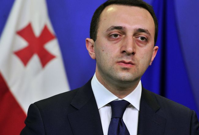 Gruzijas premjerministrs Iraklijs Garibašvili. Foto: AFP/LETA