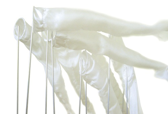 Ivetas Laures darbs izstādē "Reikjavīkas stāsti". Foto no galerija mājas lapas