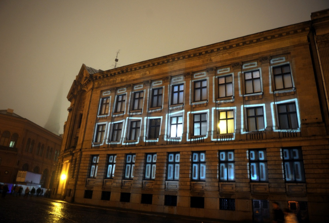 latvijas Radio nams Vecrīgā. Foto: Edijs Pālens, LETA