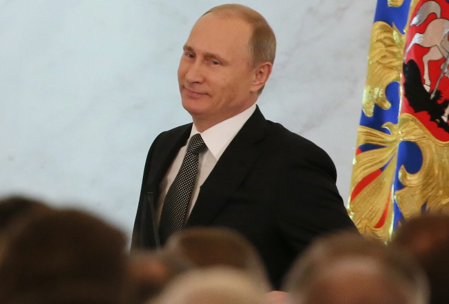 Krievijas prezidents Vladimirs Putins. Foto: EPA/LETA