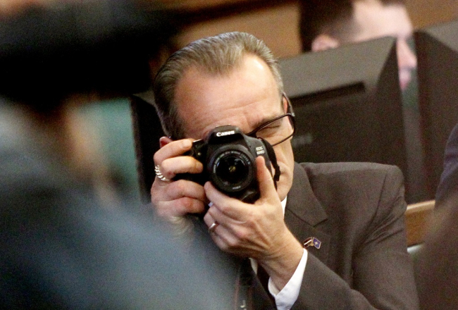 Dzintars Rasnačs 12.Saeimas sanākšanas pirmajā sēdē šonedēļ. Foto: Kaspars Krafts, F64