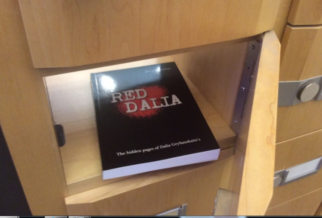 Grāmata EP deputātu pastkastēs. Foto no "Delfi.lt"