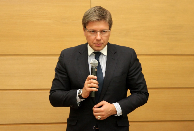 Nils Ušakovs. Foto: Ieva Lūka, LETA