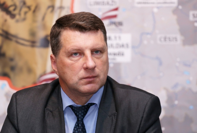 Aizsardzības ministrs Raimonds Vējonis. Foto: Evija Trifanova, LETA
