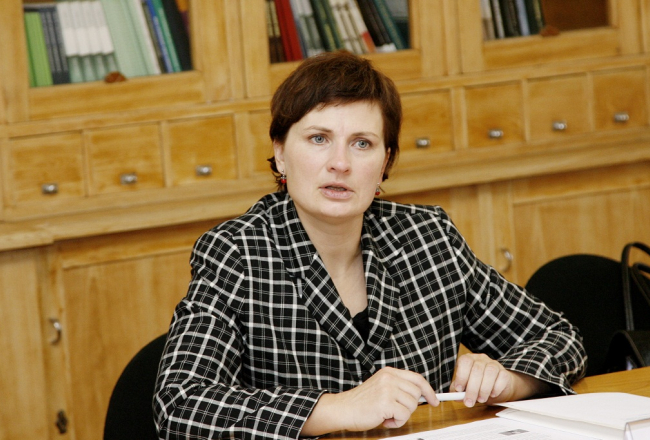 Ilze Viņķele. Foto: Rūta Kalmuka, F64