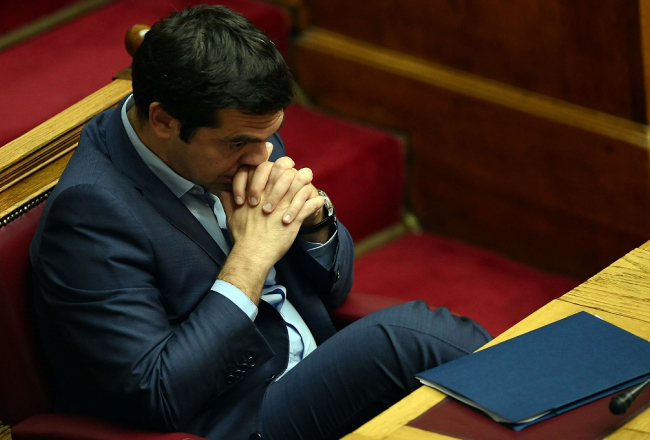 Grieķijas premjerministrs Aleksis Ciprs. Foto: AFP/LETA