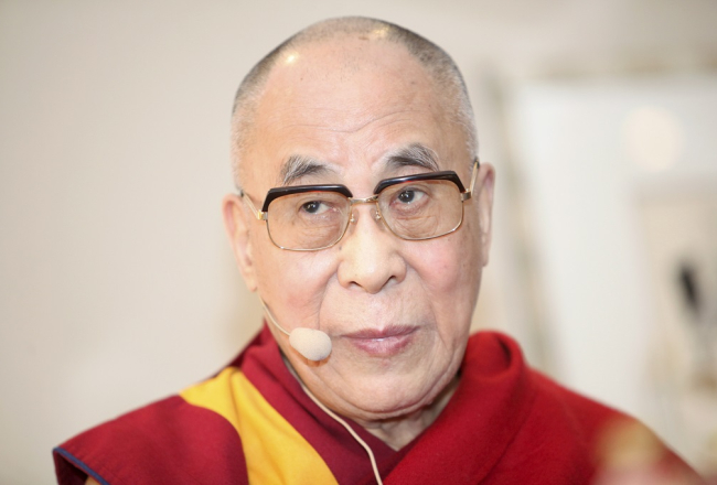 Dalailama pagājušajā gadā bija vizītē Latvijā. Foto: Nora Krevneva, F64