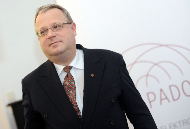 NEPLP vadītājs Ainārs Dimants. Foto: Evija Trifanova, LETA