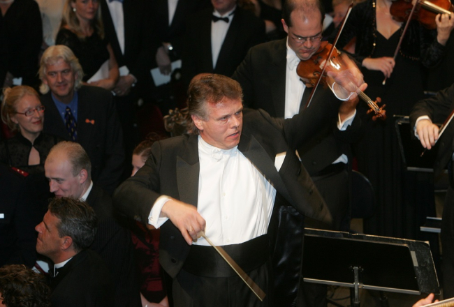 Diriģents Mariss Jansons Latvijas Nacionālajā operā. Foto: Aigars Jansons, F64