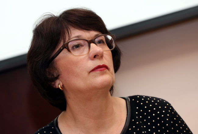 Sandra Kalniete. Foto: Evija Trifanova, LETA