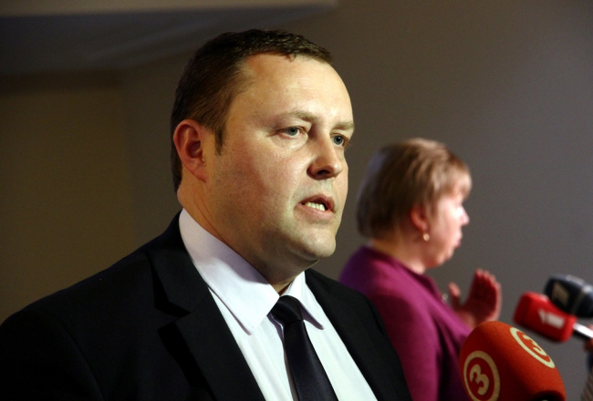 Iekšlietu ministrs Rihards Kozlovskis. Foto: Kaspars Krafts, F64