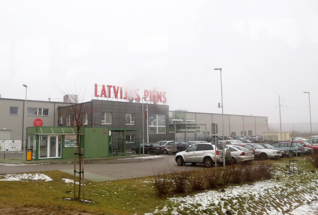 Piena pārstrādes uzņēmuma SIA "Latvijas Piens" siera ražotne. Foto: Evija Trifanova, LETA