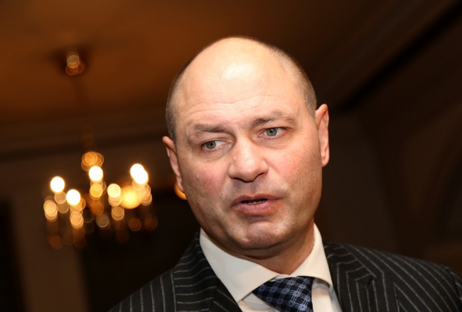 Deputāts Dainis Liepiņš. Foto: Ieva Lūka, LETA