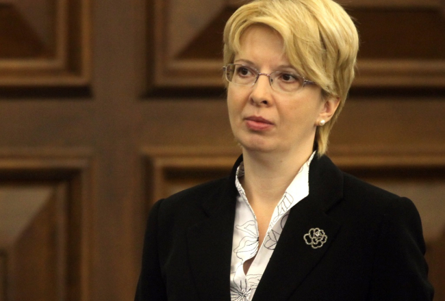 Saeimas priekšsēdētāja Ināra Mūrniece (NA) kādreiz pati strādāja "Latvijas Avīzē". Foto: Ieva Čīka, LETA