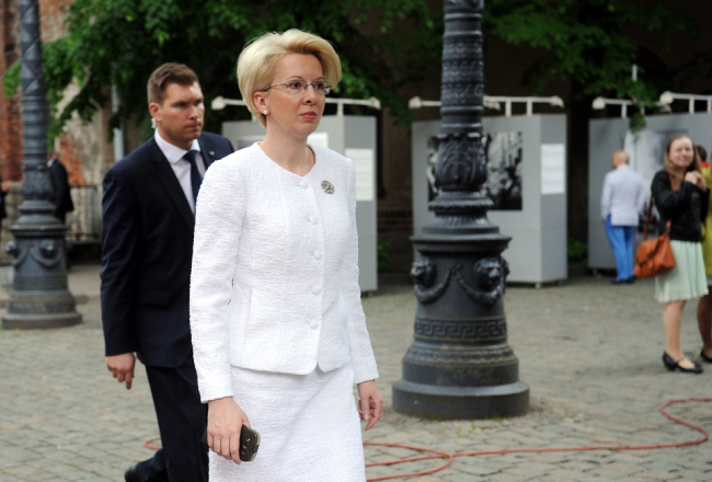 Saeimas priekšsēdētāja Ināra Mūrniece. Foto: Edijs Pālens, LETA