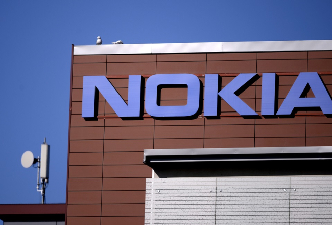 "Nokia" logo. Foto: AFP/LETA