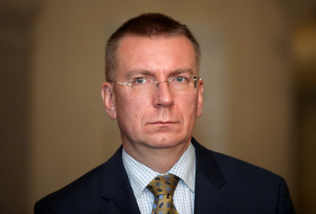 Ārlietu ministrs Edgars Rinkēvičs. Foto: Ieva Čīka, LETA