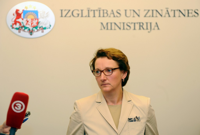 Izglītības ministre Mārīte Seile. Foto: Ieva Lūka, LETA