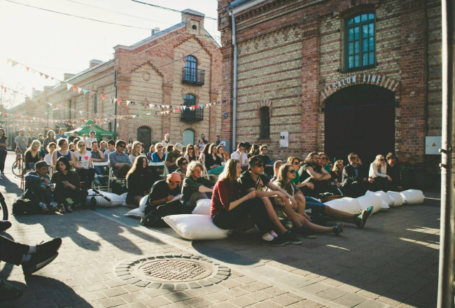 Skats no dzejas slama. Foto - "Poetry Latvia"