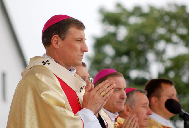 Zbigņevs Stankevičs Aglonas svētkos. Foto: Inga Nestere, F64