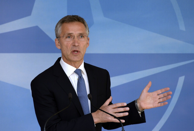 NATO ģenerālsekretārs Jenss Stoltenbergs. Foto: AFP/LETA