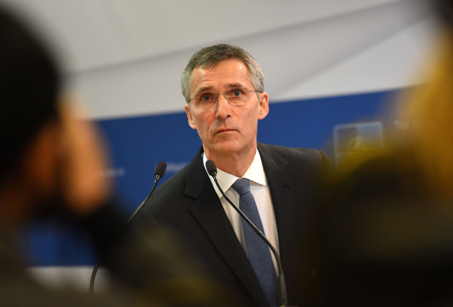 NATO ģenerālsekretārs Jenss Stoltenbergs. Foto: AFP/LETA