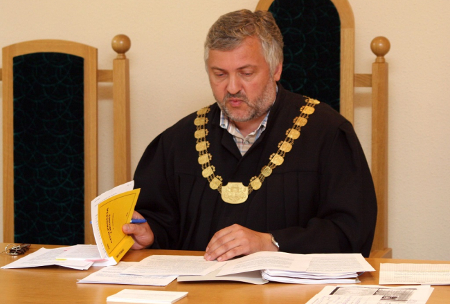 Bijušais tiesnesis Ziedonis Strazds. Foto: Inga Kundziņa, LETA