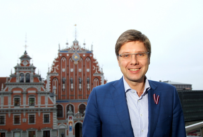 Rīgas mērs Nils Ušakovs. Foto: Kaspars Krafts, F64